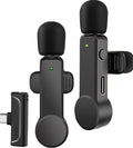 NPTCL Mini Wireless Microphone USB C for iPhone 17/16/15, Android Phone | Noise Canceling Clip on Mic,10 Hour Battery Life, 100Ft Transmission for Video Recording Vlogging Streaming Youtube Tiktok by NPTCL