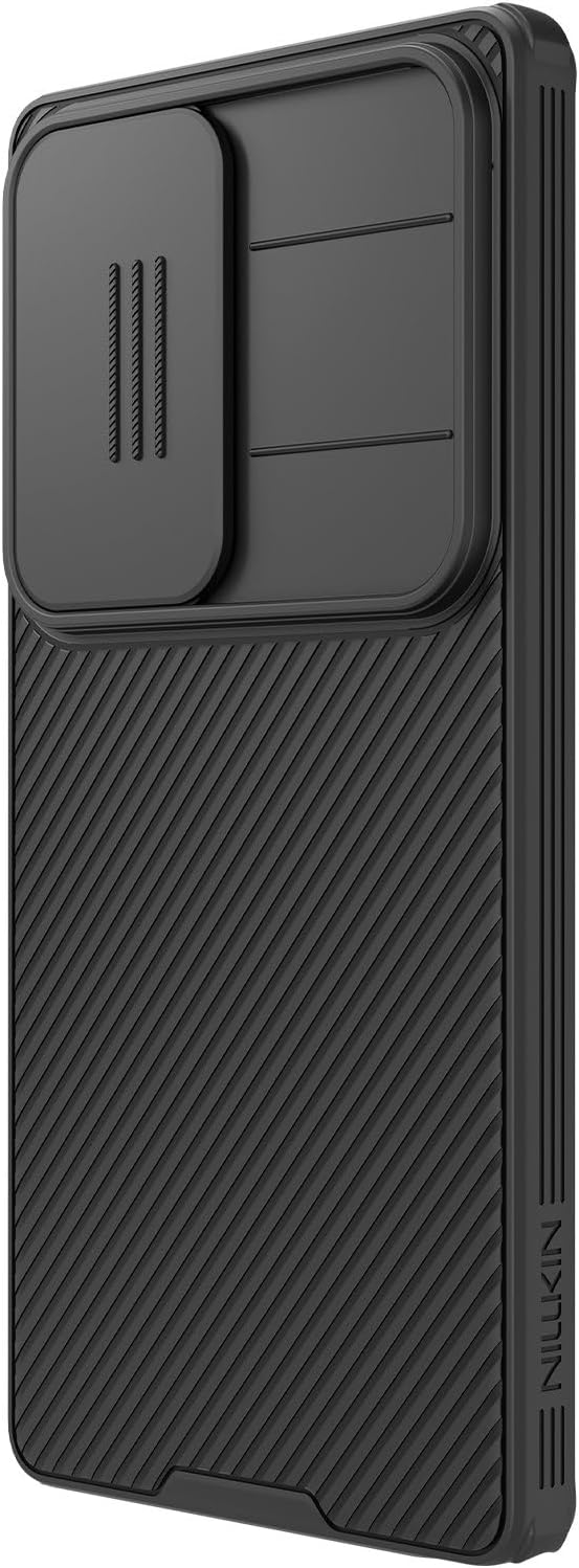 Nillkin for Samsung Galaxy S26 Plus Case with Camera Cover, [Lens Protection] Mil-Grade Shockproof Protective Bumper Hard Cover Slim Phone Case for Galaxy S26 Plus Cases Clear Black - Image 4