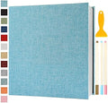 Photo Album Self Adhesive Pages 13.2x12.8 Scrapbook Light Blue 120 Pages by Semfalbuums