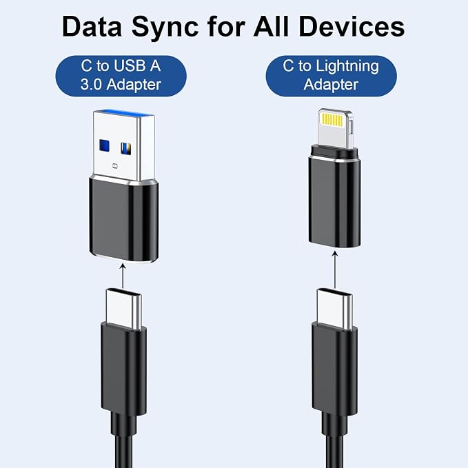 SD Card Holder Case with High-Speed USB 3.1 Type-C SD/TF Card Reader, SD Card Reader for iPhone, Android, Trail Cameras and Drones Plug and Play Micro SD Card Reader Adapter - Image 8