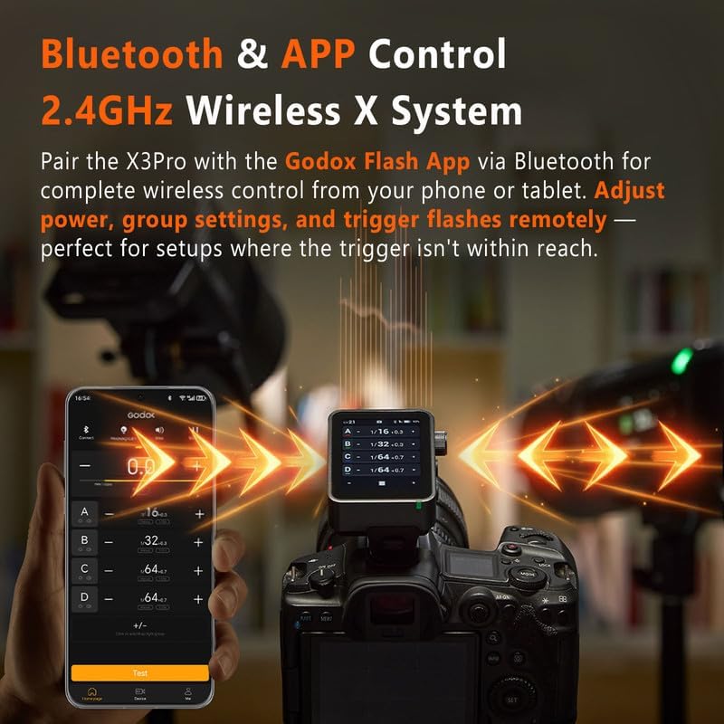 Godox X3 Pro O for Olympus and Panasonic TTL Wireless Flash Trigger - Image 4