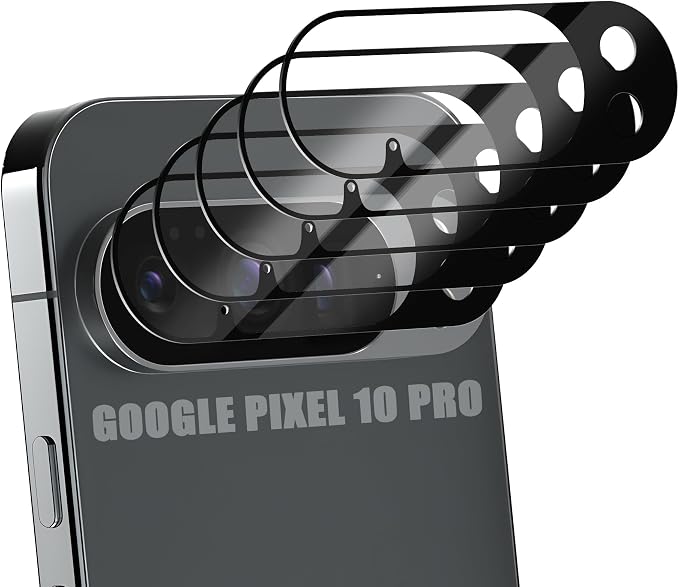 Orzero (5 Pack) Camera Lens Protector for Google Pixel 10 Pro, Protector de Cámera Tempered Glass 9H Precise Camera Cutouts Anti-Scratch Does Not Affect Night Shots and Flash by JumpIntoOrzeroLet%E2%80%99sExploreLikeNeverBefore