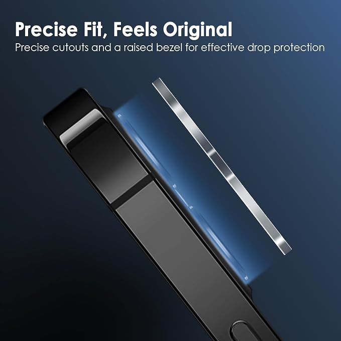 FanTEK Camera Lens Protector Compatible with iPhone 16/16 Plus, 9H Tempered Glass Camera Screen Cover, Ultra HD Clear Acrylic Full Coverage Guard, Case Friendly - Image 6