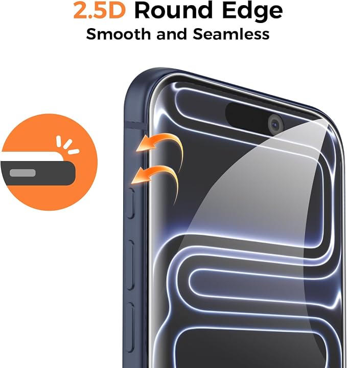 Screen Protector for iPhone 17 Pro Max 6.9-Inch +2 Pack Deep Blue Metal Camera Lens cover Protector - Image 6
