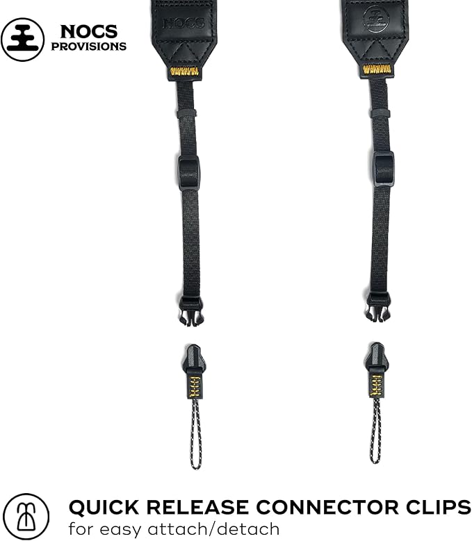 Nocs Provisions NocLoc Woven Tapestry Strap, Binocular & Camera Carry Accessory for All‑Day Comfort Hold - Midnight - Image 3
