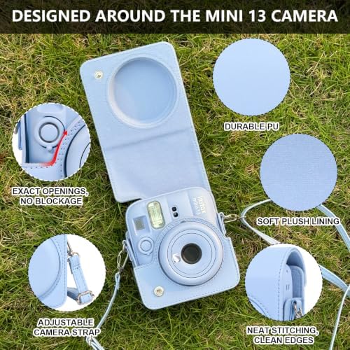 Mini 13 Kit for Fujifilm Instax Mini 13 Instant Camera, Blue - Image 3