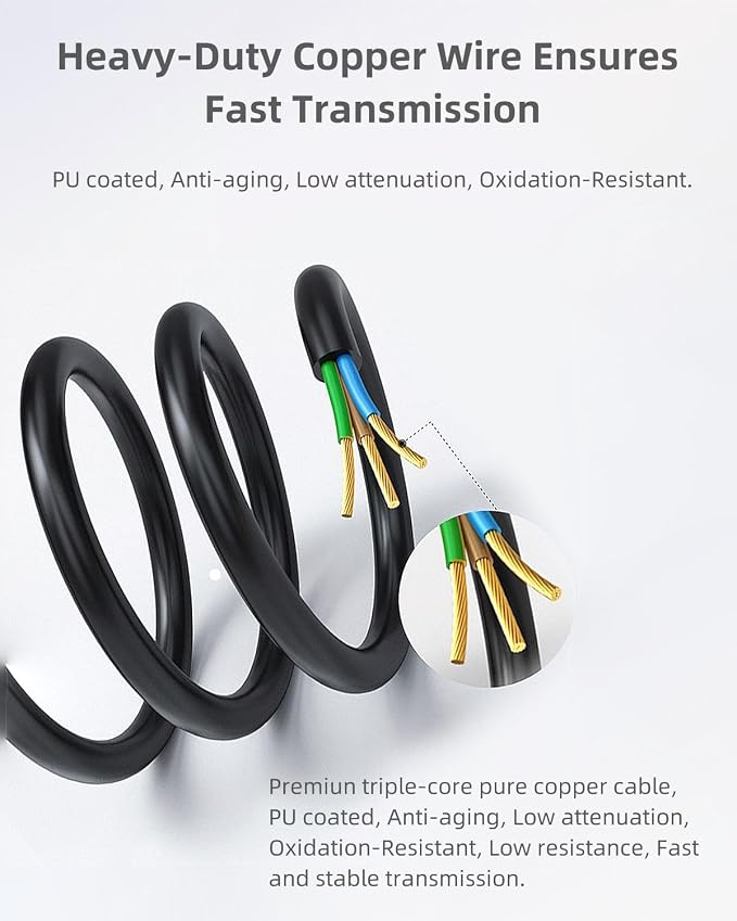 2.5mm to K1 Camera Shutter Release Cable Remote Control Cord for PENTAX | Wired Spring Coiled Remote Control Connect Cord for 645Z 645D K1 K3 K5 K5 II K30 K50 K500 K7 & more, Stable transmission - Image 3