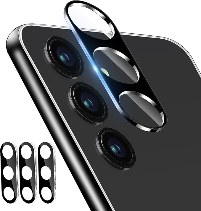 3 Pack Camera Lens Protector for Samsung Galaxy A16, Tempered Glass Camera Protector Lens Cover, Ultra HD, 9H Hardness, Anti-Scratch, Case Friendly, Easy to Install [No Affect on Night Shots] by Dengduoduo