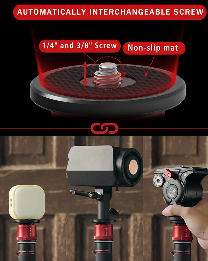 IFOOTAGE Cobra 3 A180F 71" Camera Monopod,Quick Adjust Monopod with Feet | Can as Walking Stick,CB3 Base Tripod,for Camera Photography,Travel,Payload up to 17.64 lbs/8 KG - Image 2