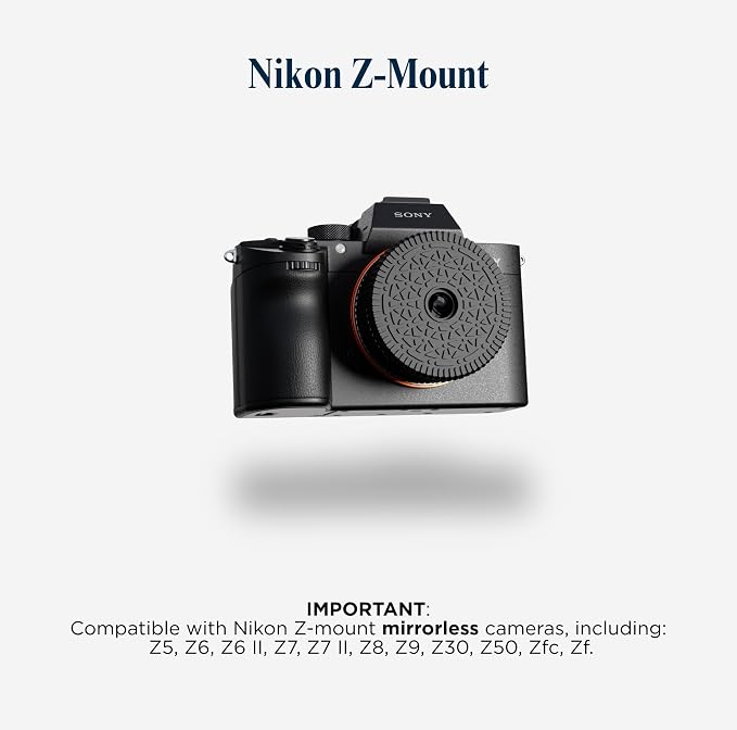 Original Retropia Repurposed Disposable Camera Mirrorless Lens | Unlimited Film-Look Photos | Compact Pancake Lens, 32mm Focal Length & Fixed f/11 Aperture (Nikon Z-Mount Mirrorless Compatible) - Image 2