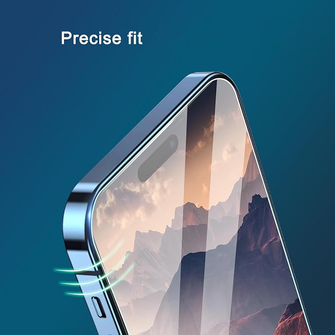 Ailun Screen Protector for iPhone 16 Plus/iPhone 15 Plus/iPhone 15 Pro Max | 3 Pack, 6.7 inch, Tempered Glass, Dynamic Island Compatible, Case Friendly, Not for iPhone 16 Pro Max 6.9 Inch - Image 6