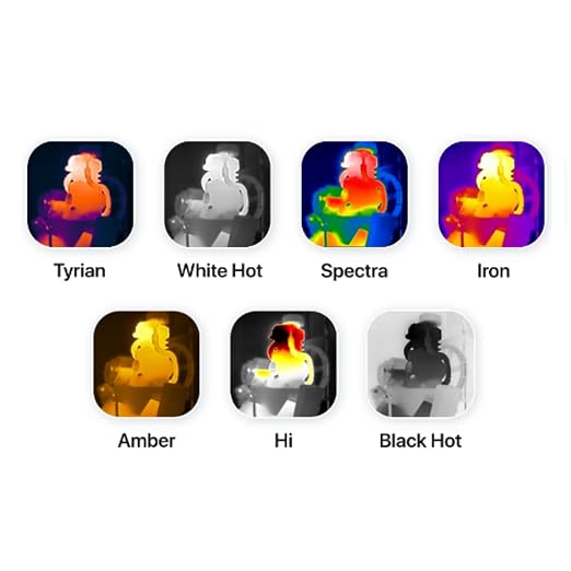 Seek Thermal - Nano 300 Thermal Camera for Apple iOS with USB-C Connector, iPhone Thermal Camera, High Resolution 320 X 240 Thermal Imager, 25hz Imaging Frame Rate, -4°F~626°F, iPhone 15 & 16 - Image 6