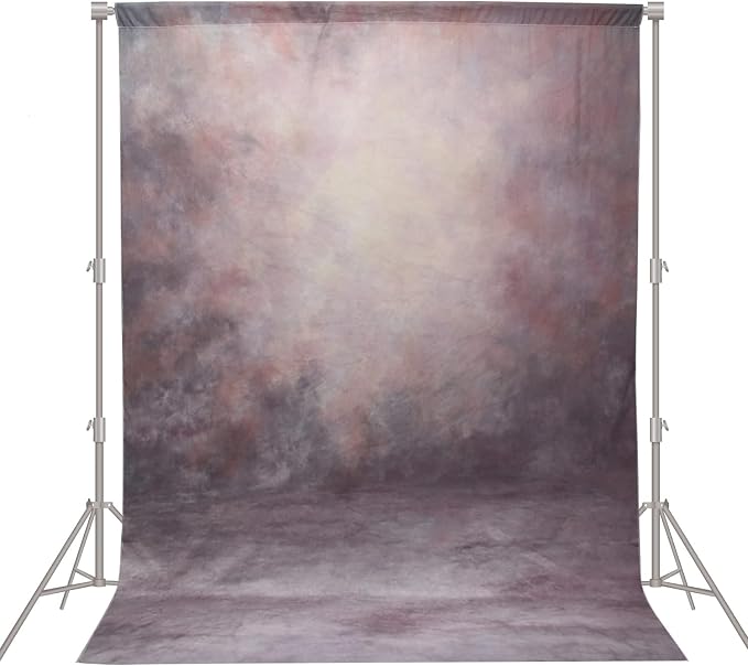 Abstract Photography Backdrop for Photoshoot 8x12ft,Purple,No Stand | Professional,Polyester Fabric,Roller Pocket on Top,Vintage Portrait Photo Props Booth Background,Photoshoot Studio by Haboke