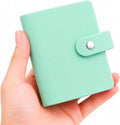 Ruibytree 52 Pockets Small Photo Album 2x3 for Instax Mini, Green, 1 Pack | Pocket-Size, PU Leather Cover, Snap Closure, Acid-Free Pages, Fits Polaroid 2x3 Photos, Kodak Mini Prints & ZINK Photos by 2x3PhotoAlbum4x6PhotoAlbum35x425PhotoAlbumGoPhotoAlbum85x11VinylStickerPaper