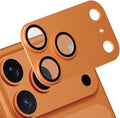 for iPhone 17 Pro Max Camera Lens Protector | Aerospace-Grade Aluminium | Full Protective Cover | Anti-Glare Sapphire Glass | Colour-Matched Finish Cosmic Orange by MCraftsman