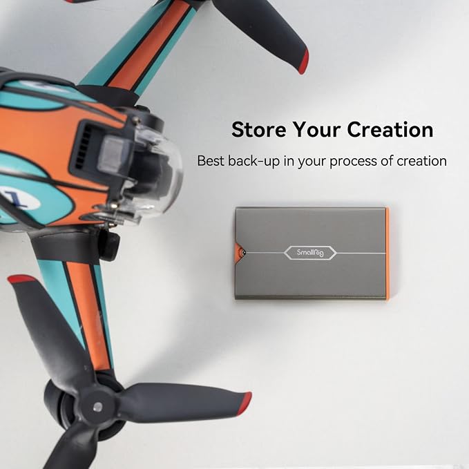 SMALLRIG Memory Card Storage Case, 8 Slot SD Card Holder | for Micro SD/SIM Cards Anti-Shock, Anti-Fall, Scratch-Resistant, Suitable for Photographers- 4107 - Image 8