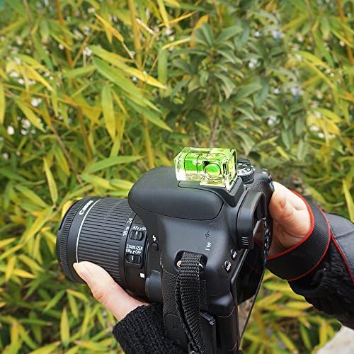 Camera Level Hot Shoe Level Hot Shoe Bubble Cover Combo Pack 3 Axis 2 Axis 1Axis Compatible with Nikon, Olympus, Pentax Digital and Film Cameras-4 Packs - Image 6