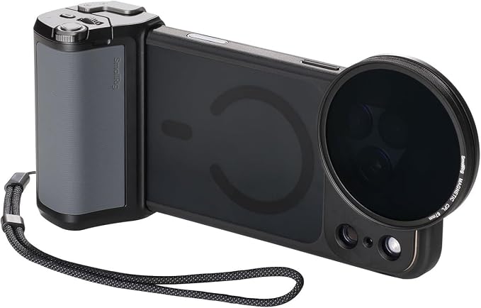 SMALLRIG FilMov Photography Grip Kit w/Filter for iPhone 17 Pro, Ergonomic Grip with Shutter & Zoom, Built 3400mAh Battery Wireless Remote, Phone Creator Kit for Filmmaking, Selfie, YouTube - 6300 by SmallRig