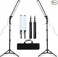 Photography Lighting, Handheld Wand LED Photo Studio Video Light | Adjustable Stick Kit with Stand Tripod and Bag for Photographic Video Fill Light, Live Streaming, Portrait, Product, Tattoo by GSKAIWEN