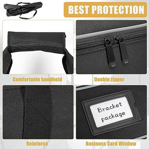 Multifunctional Tripod Bag 32 X 7 X 7 Inches / 81 X 18 X 18 cm Heavy Duty Tripod Carrying Case with Handle for Lights, Speakers, Cameras, Booms, Microphone Stands, Black - Image 4