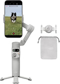 DJI Osmo Mobile 7 Gimbal Stabilizer for iPhone, Android, Built-in Tripod, Portable Stabilizer for iPhone, Selfie Stick, 3-Axis Phone Gimbal, ActiveTrack 7.0, One-Tap Edit (Renewed) by Amazon+Renewed