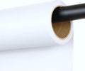 White Seamless Paper Backdrop, White Photo Backdrop 86" x32.8' | Heavyweight matte backdrop paper with non-reflective surface for photoshoots, portraits, videos and studio photography. by Unknown