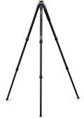 Benro Mach3 Aluminum Series 3 Long Tripod, 3 Section, Twist Lock Legs, 70.5" Maximum Height, 35.3 Load Capacity- Black (TMA37AL) by Benro