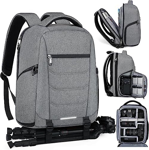 SDYSM Camera Bag Backpack Professional for DSLR SLR Mirrorless Camera by SDYSM
