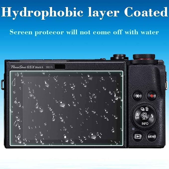 ULBTER Screen Protector for Canon G7X Mark II G7 X G9X Mark II G9 X G5X II | [3Pack] Tempered Glass for Canon PowerShot G5X II / G5 X / G7X II / G7 X / G9X II / G9 X Anti-Scrach Anti-Bubble - Image 6