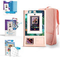 HP Sprocket Photo Booth Machine Instant Color Photo Printer (Pink) Gift Bundle + Zink Paper (110 Sheets) + Padded Carrying Case + Premium Screen Protector (2) + Decorative Sticker Frames (15) by Unknown