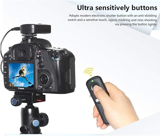Pixel Wireless Shutter Release Remote Control L1 for Panasonic RSL1, RS2 | Remote Shutter for Lumix G7 S5 S1 G95 G91 G90 G9 G70 GH3 GH4 GH5 GH6 GX7 G85 G81 FZ200 FZ1000 FZ2500 FZ2000 FZ330 FZ30 etc - Image 5