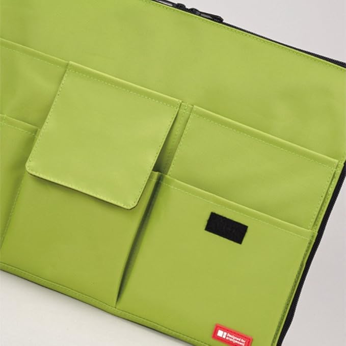 LIHITLAB Laptop Sleeve with Storage Pockets (Bag-in-Bag), 10 x 13.8 Inches, Black (A7554-24) - Image 5