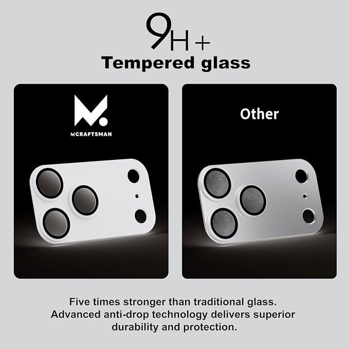for iPhone 17 Pro Max Camera Lens Protector White | Aluminum, Sapphire Glass - Image 5