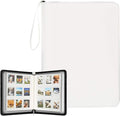 Veicevol 540-Pocket Album for Instax Mini & Polaroid 2x3 inch Photos, White | Designed for Instax Mini and Polaroid 2x3 Photos, Cover with Zipper Closure, Large Capacity, Holds Up to 540 Photos Securely by VEICEVOL