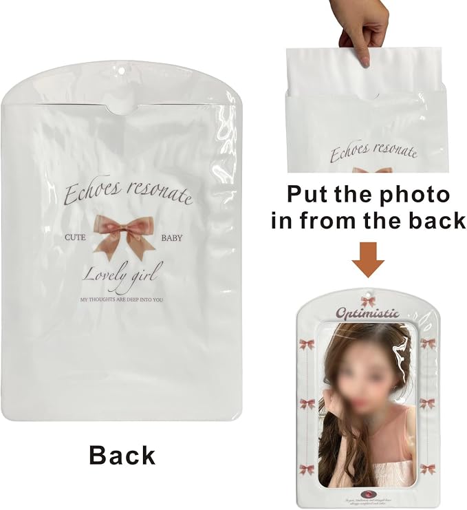 Super Large Kpop Photocard Holder, Y2K Charm Card Protector, A4 Size DIY Pictures Display Card Sleeves, 1 Piece - Image 4