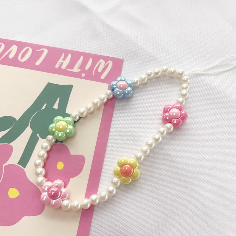 Beaded Camera Wrist Strap Cute Digital Camera Charm Lanyard, Phone Wristlet Charms, Phone Chain for Camera - Image 5