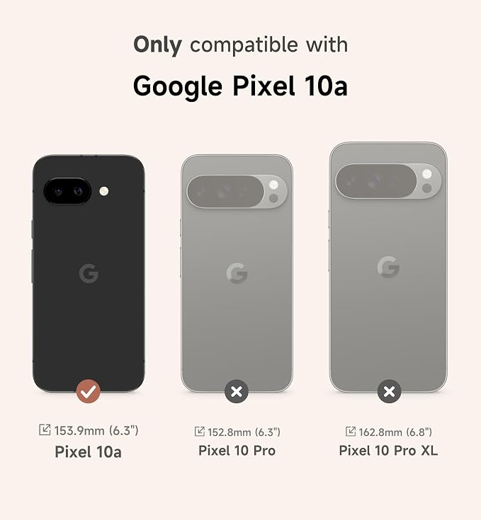 SURITCH for Google Pixel 10a Phone Case, Compatible with MagSafe, Protective Cover with Camera Cover & Adjustable Metal Kickstand for Pixel 10a 2026 -Sage Green - Image 2