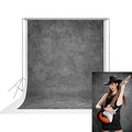 UrcTepics 6×8 ft Grey Fabric Photo Backdrops, Classic Abstract Texture Backdrop for Headshots and Portraits, Vintage Photography Background for Studio and Events. by UrcTepics