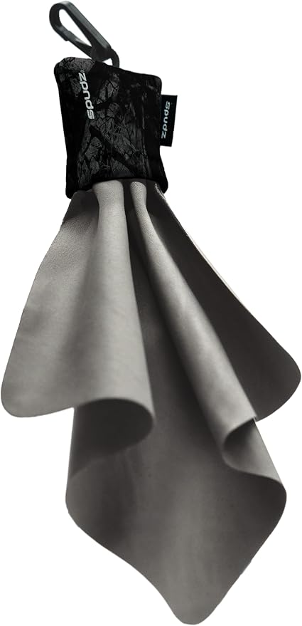 Classic Microfiber Lens Cleaner – Clip-On Pouch, Washable – for Binoculars, Scopes, Glasses, Screens | Classic | Stealth Shadow, 6 x 6 Inch - Image 6