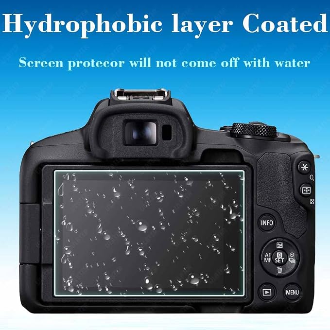 ULBTER Screen Protector for Canon EOS R50 EOS R8 EOSR50 Camera [3 Pack] | [Not for EOS R50V] 9H Tempered Glass Edge to Edge Protection Anti-Scrach Anti-Fingerprint Anti-Bubble - Image 6