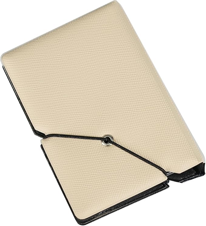 2x3 Instax Mini Photo Album, 28 Pockets. Beige, 2PK | Portable Wallet Size Album Stores 2x3 inch Instant Photos. Fits Polaroid, Instax Mini, Kodak Mini Prints and Zink. - Image 4