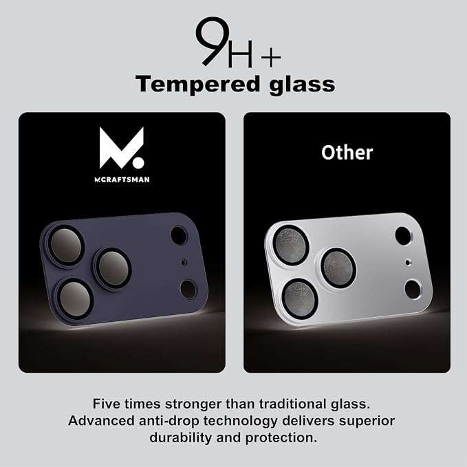 for iPhone 17 Pro Max Camera Lens Protector, 2 Pack |Aerospace-Grade Aluminium | Full Protective Cover | Anti-Glare Sapphire Glass | Colour-Matched Finish Cosmic Orange - Image 4