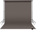 Denny Mfg Seamless Paper Backdrop for Photoshoot, Medium Grey, 107in x 36ft | Photography Backdrop, Matte Finish for Portraits, Product Photos and Video Shoots, with Free Roll Gaffer Tape (2 in x 13 ft) by DennyManufacturing