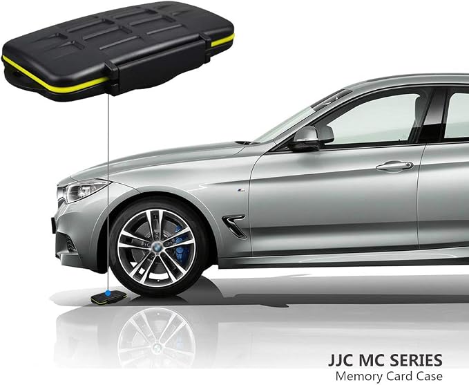 JJC 7 Slots Memory Card Case Holder for 3 XQD/Cfexpress Type-B & 4 SD Cards | Card Box Organizer, Water-Resistant, Shockproof, Nikon Z8 Z9 Z6III Z6II Z7II Z6 Z7 D850 D500 D4 D5 D6 Fuji XH2 XH2S GFX100 II - Image 6