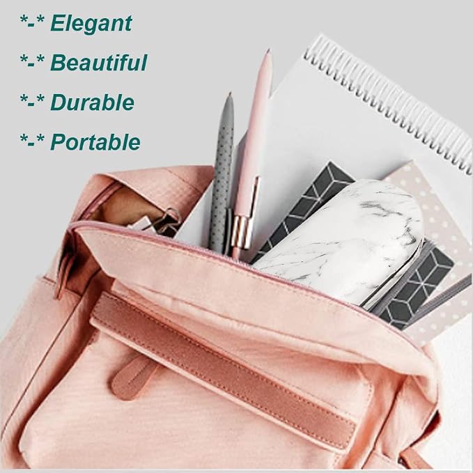 AITIME 2 in 1 Contact Lens and Glasses Case Combo,Contact Travel Case Kit | Double Sided Eye Contact Case with Remover Tool,Storage Organizer Accessories,Cute Eyeglasses Case with Contact Holder - Image 4