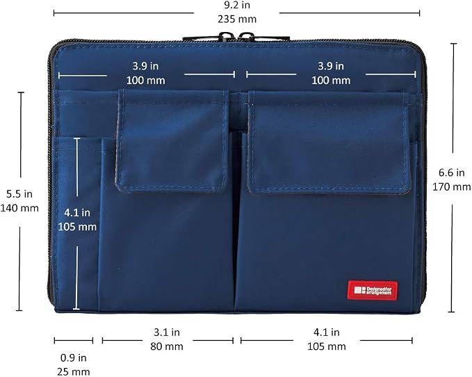 LIHIT LAB Bag Insert Organizer with Storage Pockets - Image 2