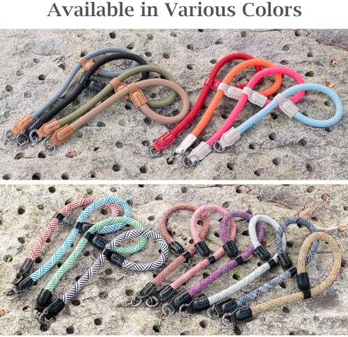 VOVMOEYA Rope Camera Wrist Strap,Camera Hand Strap Compatible with A6400 A6000 A7 IV,for Fujifilm X100V for Nikon Zf Z30 for Canon EOS R6 R7 R8 R10 Camera Wrist Straps for dslr - Red - Image 7