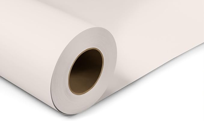 Denny Mfg Seamless Paper Backdrop for Photoshoot, Off White, 86 in x 36 ft | Photography Backdrop, Matte Finish for Portraits, Product Photos and Video Shoots, with Free Roll Gaffer Tape (2 in x 13 ft) - Image 2