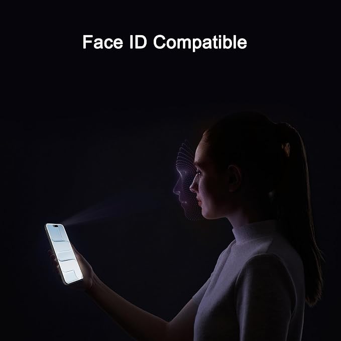 Ailun Privacy Screen Protector+Camera Lens Protector for iPhone Air /17 Air | 3+3 Pack, 6.5 inch, Installation Frame, Dynamic Island Compatible, Anti Spy, Tempered Glass, Not for iPhone17/Pro/ProMax - Image 6