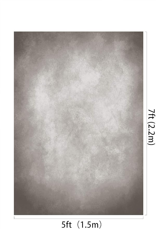 Kate 5x7ft Vintage Backdrops Abstract Grey Portrait Photo Backdrop for Photography Studio - Image 2